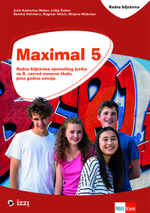 MAXIMAL 5, radna bilježnica iz njemačkoga jezika za osmi razred OŠ, 5. godina  učenja