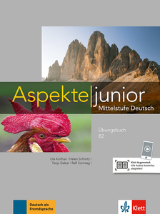 ASPEKTE JUNIOR B2, radna bilježnica za njemački jezik, 4. razred gimnazija, 9. i 12. godina učenja, prvi i drugi strani jezik (početno i napredno učenje)