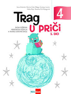 TRAG U PRIČI 4, radni udžbenik iz hrvatskoga jezika za četvrti razred osnovne škole, 1. dio