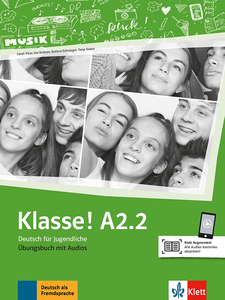 KLASSE! A2.2, radna bilježnica za njemački jezik, za 4. razred gimnazija i strukovnih škola, 2. strani jezik (početnici)