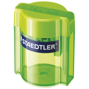 Šiljilo pvc s kutijom dvostruko Staedtler - zelena