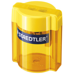 Šiljilo pvc s kutijom dvostruko Staedtler - žuta
