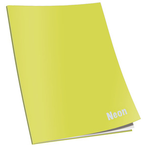 Bilježnica Neon Connect, A4 , linije, meki uvez