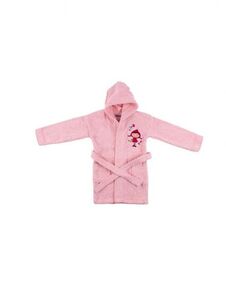 Interbaby ogrtač za kupanje 2-4 pink