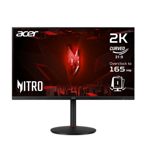 Acer monitor Nitro XZ322QUPbmiiphx, 144Hz, Zakrivljeni, 2560x1440, 400cd/m2