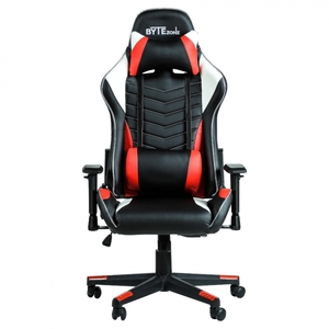 Bytezone Winner gaming stolica, LED rasvjeta, daljinski upravljač, crno/crvena