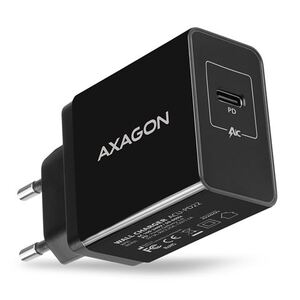 AXAGON ACU-PQ22 zidni punjač 1x QC 3.0 Type C, 22W, crni