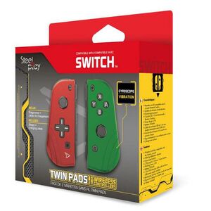 Steelplay Twin Pads kontroler za Switch- Green & Red