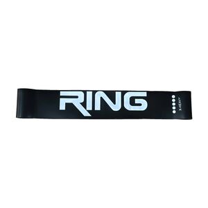 RING elastična guma za vježbanje 600x50x1,5mm crna - X Heavy