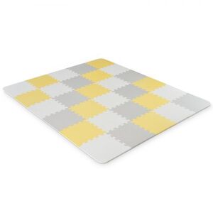Kinderkraft puzzle LUNO, žute 150x180 cm