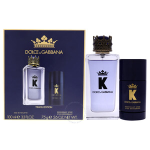 Dolce & Gabbana, K 2 Piece Gift Set: EDT 100 ml - Deodorant Stick 75 ml, muški