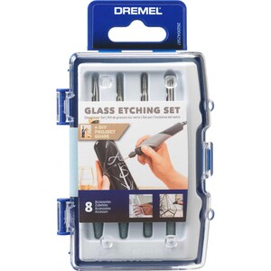 DREMEL 8-dijelni set pribora za staklo - 682