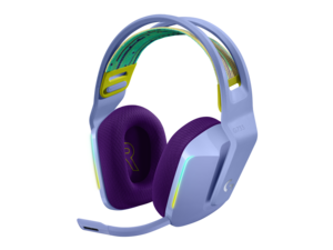 Logitech Gaming G733 Lightspeed, RGB, bežične slušalice, lilac (981-000890)