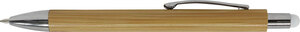 Kemijska olovka  Bamboo stylus drvena svjetlo smeđa /bijeli vrh 50 komada