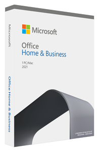 Microsoft Office Home and Business 2021 FPP Medialess ENG, T5D-03511