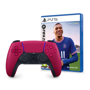 PS5 Dualsense kontroler Cosmic Red + FIFA 22 PS5