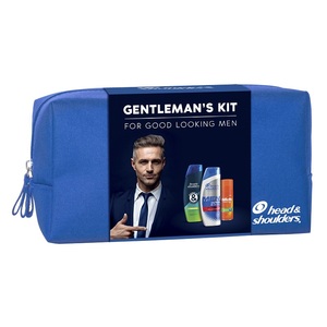 Gentleman's Kit poklon paket (H&S gel za tuširanje 360 ml, H&S Men Ultra Old Spice 360 m, Gillete gel za brijanje 75 ml)