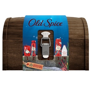Old Spice poklon paket Deep Sea (losion nakon brijanja, dezodorans u stiku, gel za tuširanje, dezodorans u spreju)