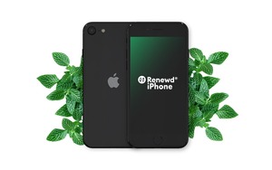 Renewd iPhone SE2 64GB, Black, mobitel