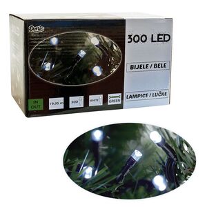 300 LED Lampica- bijela boja