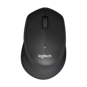 Logitech M330 Silent Plus, optički miš, 1000dpi, bežični, crni, USB (910-004909)