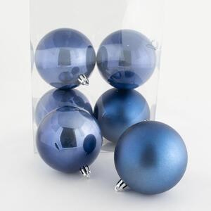 Plastične kuglice 8cm/6kom - plava P/M