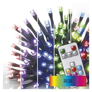 LED lampice 160LED 16m IP44 timer rc rgb- Šarena