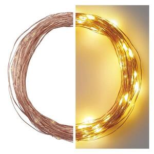LED lampice 100LED nano10m c IP44 ww- Toplo bijela