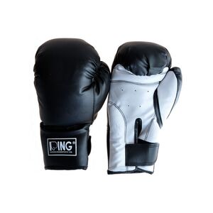 RING rukavice za boks 10 OZ PVC RS 2211, crno/bijele