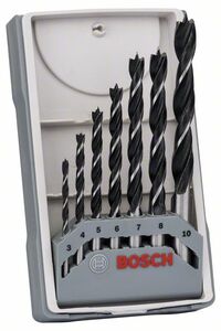 BOSCH Set spiralnih svrdla za drvo