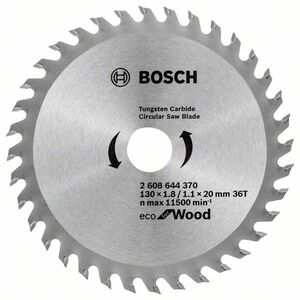 BOSCH List kružne pile - ECO For Wood 130x1,8/1,1x20 36 zubaca