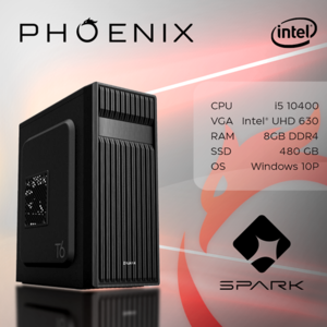 Računalo Phoenix SPARK Z-123 Intel i5-10400/8GB DDR4/SSD 480GB/Windows 10 Pro