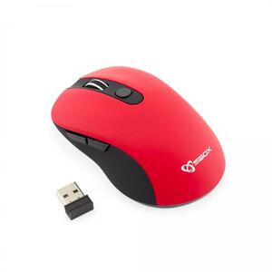 SBOX WM-911, optički miš, 1600 DPI, crveni