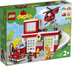 LEGO DUPLO Vatrogasna postaja i helikopter 10970
