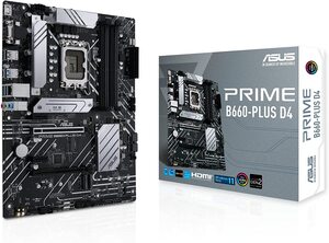 Matična ploča Asus PRIME B660-PLUS D4, Intel B660, LGA1700, ATX (90MB18X0-M1EAY0)