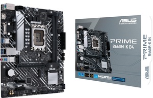 Matična ploča Asus PRIME B660M-K D4, Intel B660, LGA1700, mATX (90MB1950-M1EAY0)