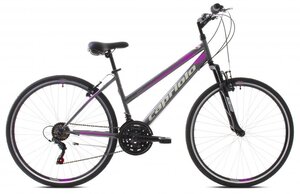 CAPRIOLO trekking bicikl SUNRISE L sivo/ružičasti, 17"