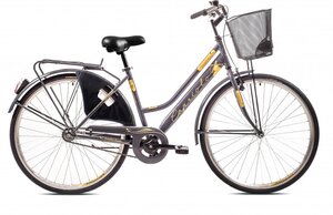 CAPRIOLO gradski bicikl AMSTERDAM LADY sivi, 18"