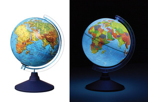 Globus 21cm, hrvatski plašt, LED svijetlo, IQ App, kartografsko-geopolitički