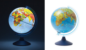 Globus 25cm, hrvatski plašt, LED svijetlo, IQ App, kartografsko-geopolitički