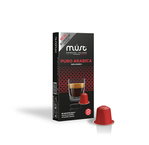 Must Puro Arabica 10/1 - Nespresso®* kompatibilne kapsule