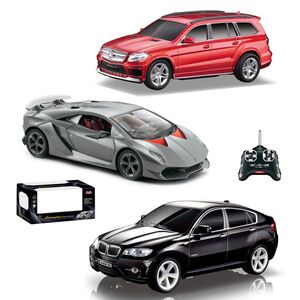 R/C 1:24 BMW X6, M GL550,Lamborg. Sesto