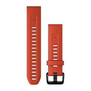 Garmin zamjenski remen za fenix 7S - Flame red, QuickFit™ 20mm