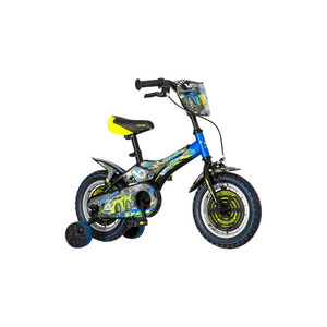 MAGNET dječji bicikl Turbo 12", crno/plavi