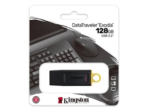 USB memorija Kingston DataTraveler Exodia , 128GB, USB3.2