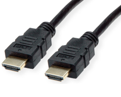Roline HDMI kabel sa mrežom, HDMI M - HDMI M, TPE, fleksibilan, 1.0m