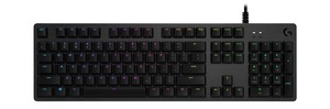 Logitech G512 Carbon, mehanička tipkovnica, GX Red Switch