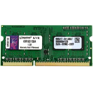 Memorija Kingston 4GB DDR3 1600MHz, ValueRAM, SO-DIMM (KVR16S11S8/4)