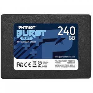 SSD 240GB Patriot Burst Elite 2.5" (PBE240GS25SSDR)