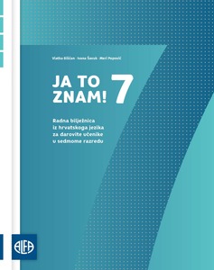 JA TO ZNAM! 7 Radna bilježnica iz hrvatskoga jezika za darovite učenike u sedmome razredu